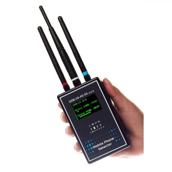 Portable 2G_3G_4G_5G CellPhone Detector / Mobile Phone Detector with LCD screen / Anti-Cellphone Solution / Mobile interneting detector / Cell Phone Security Solution / GSM-3G-4G-5G Audio monitoring detector / 3G-4G-5G Video monitoring detector