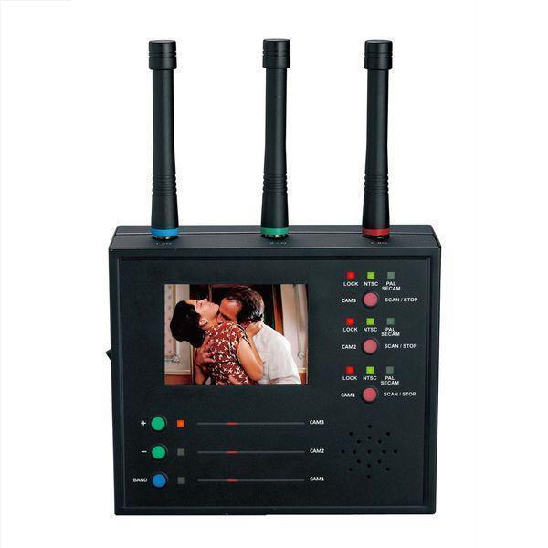 Wireless Analog camera detector / Wirelss camera scanner / Wireless Video Receiver / Anti - Analog Wireless Camera / Anti - Wireless Spy Cameras / Drone Camera Hunter